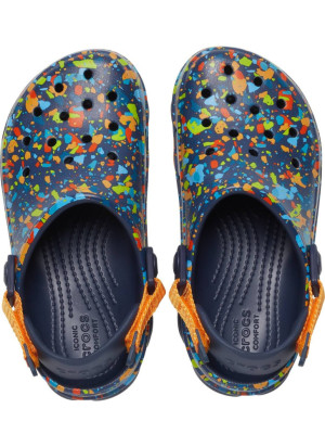Classic All-Terrain Terrazzo CgK Beach Sandals Crocs 207610-4HQ Navy/Multi