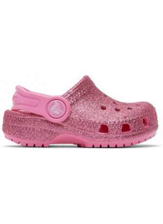 Crocs Classic Glitter Clog T Crocs 206992-669 Pink Lemonade