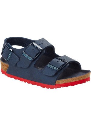 Milano Kids Sandal Birkenstock 1022211 Desert Soil Blue Red
