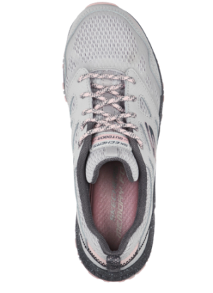 Ténis Hillcrest Pure Escapade Skechers 149821/GYPK Gray/Pink