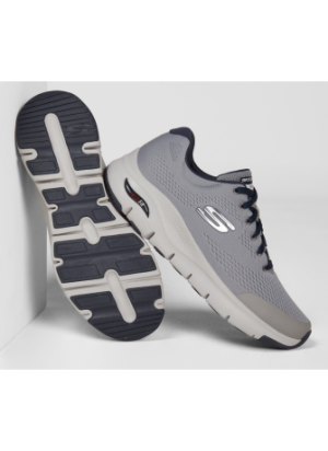 Arch Fit Sneakers Skechers 232040-GYNV Gray/Navy
