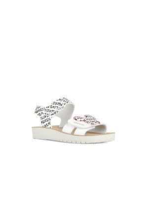 Costarei Sandal Geox J35EAG-C0404 White/Black