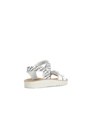 Costarei Sandal Geox J35EAG-C0404 White/Black