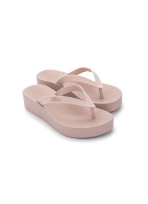 Venice Plataform Beach Flip Flops Melissa Sun 33554.54109 Pink