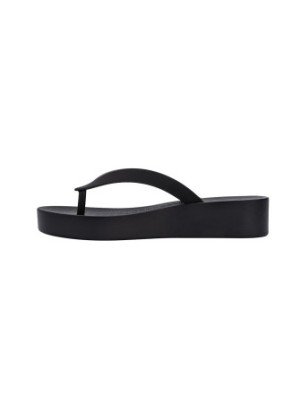 Venice Plataform Beach Flip Flops Melissa Sun 33554.54100 Black