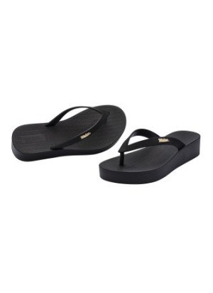 Venice Plataform Beach Flip Flops Melissa Sun 33554.54100 Black