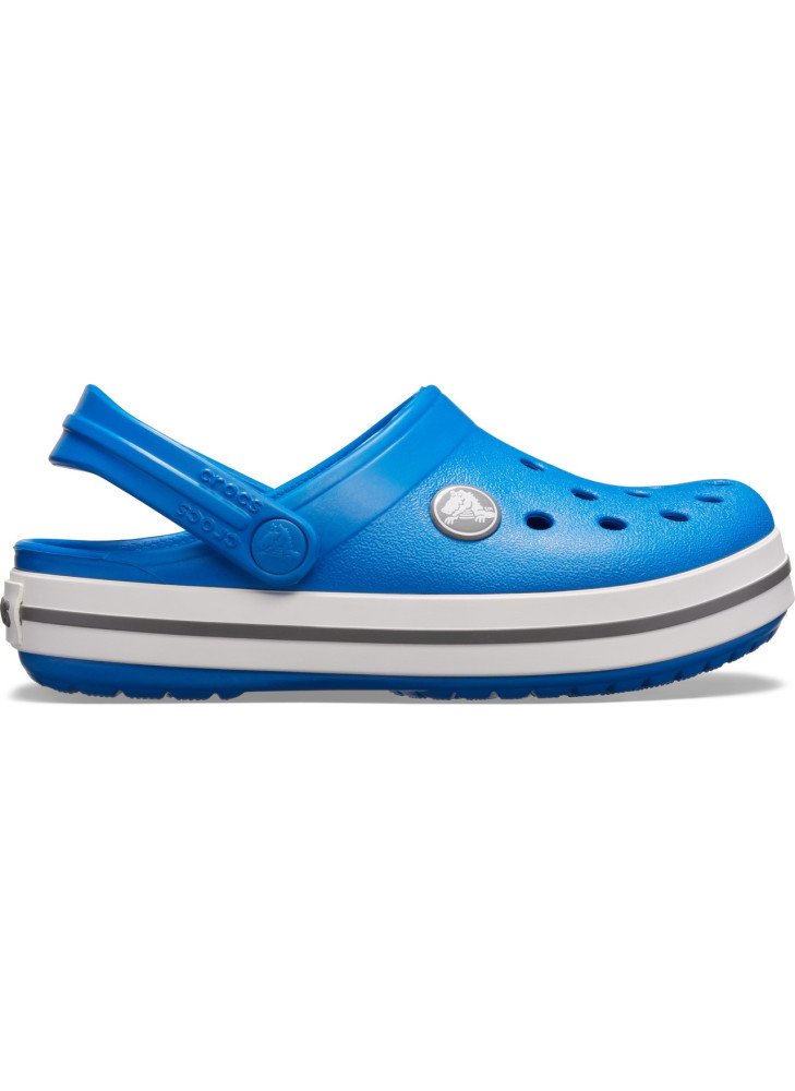 Crocband Clog T Beach Sandals Crocs 207005-4JN Bright Cobalt/Charcoal Crocband Clog T Beach Sandals Crocs 207005-4JN Bright Cobalt/Charcoal