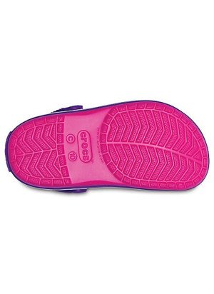 Crocband Clog K Beach Sandals Crocs 204537-60O Paradise Pink/Amethyst