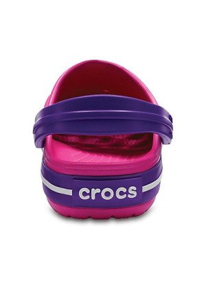 Crocband Clog K Beach Sandals Crocs 204537-60O Paradise Pink/Amethyst