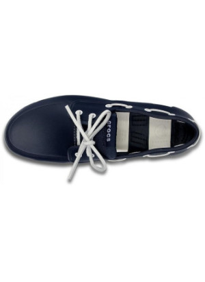 Sapato Beach Line Boat Shoes Crocs 14327-462 Navy/White