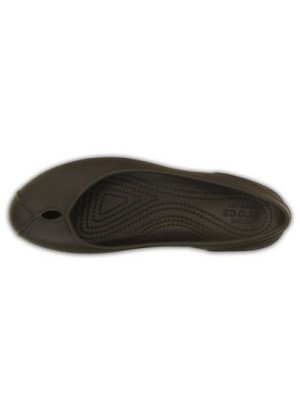 Olivia Flat Ballerinas Crocs 202826-206 Espresso