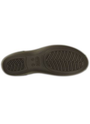 Olivia Flat Ballerinas Crocs 202826-206 Espresso
