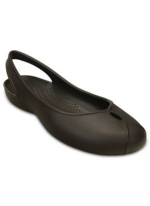 Olivia Flat Ballerinas Crocs 202826-206 Espresso