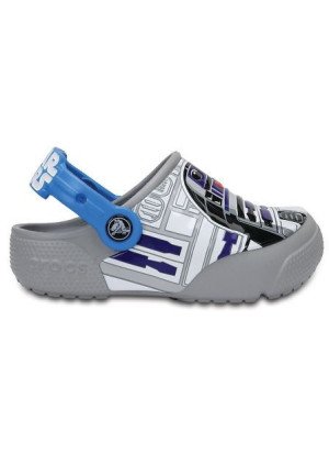 Crocsfunlab Lights R2d2 Beach Sandals Crocs 204135-4D7 Ocean/LightGrey