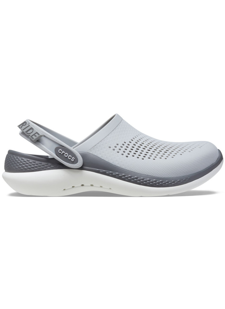LiteRide 360 Clog Beach Sandals Crocs 206708-0DT Light Grey/Slate Grey