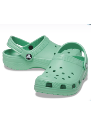 Classic Clog K Beach Sandals Crocs 206991-3UG Jade Stone