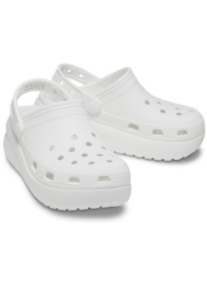 Sandália De Praia Classic Crocs Cutie Clog K Crocs 207708-100 White