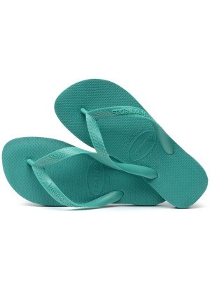 Top Beach Flip Flops Havaianas 4000029.7913 Havaianas Green Freshness