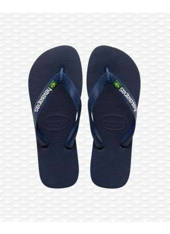 Slippers Brazil Logo Havaianas 4110850.0555 Navy/Blue