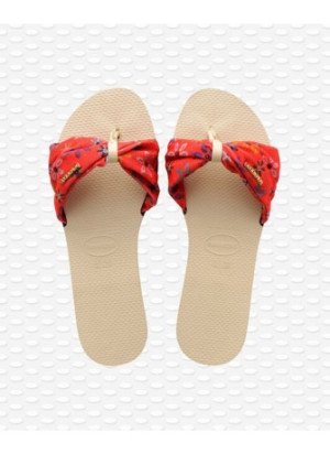 You Saint Tropez Beach Flip Flops Havaianas 4140714.0121 Beige