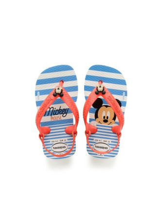 Baby Disney Classics II Sandals Havaianas 4137007.2478 White/Strawberry