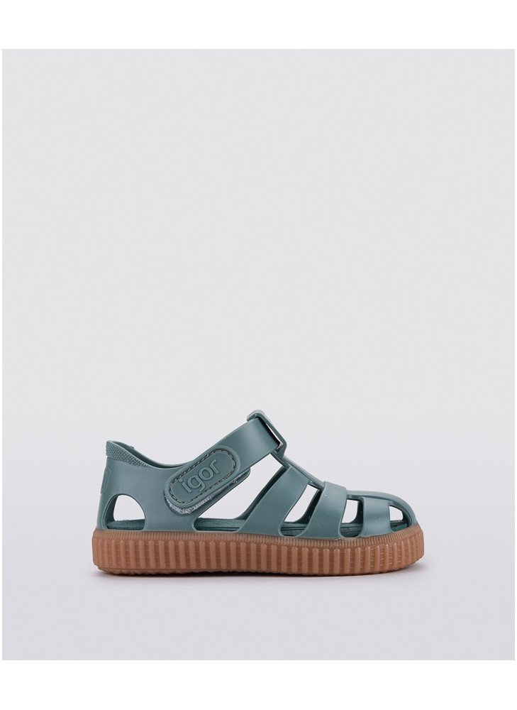 Nico Caramelo Beach Sandal Igor S10291-231 Salvia