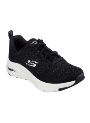 Arch Fit Glee For All Sneakers Skechers 149713-BKW Black/White