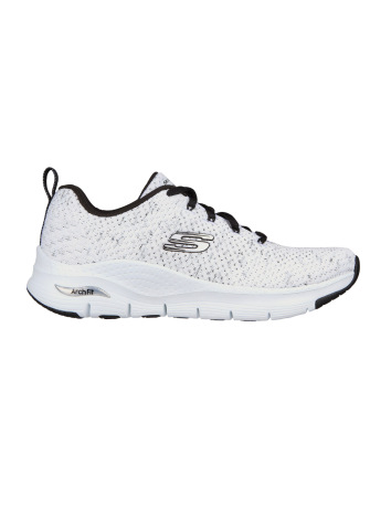 Tennis Arch Fit Glee For All Skechers 149713-WBK White/Black