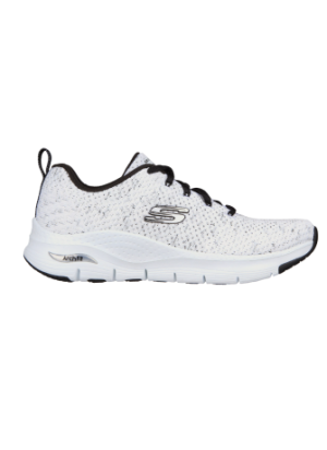 Arch Fit Glee For All Sneakers Skechers 149713-WBK White/Black