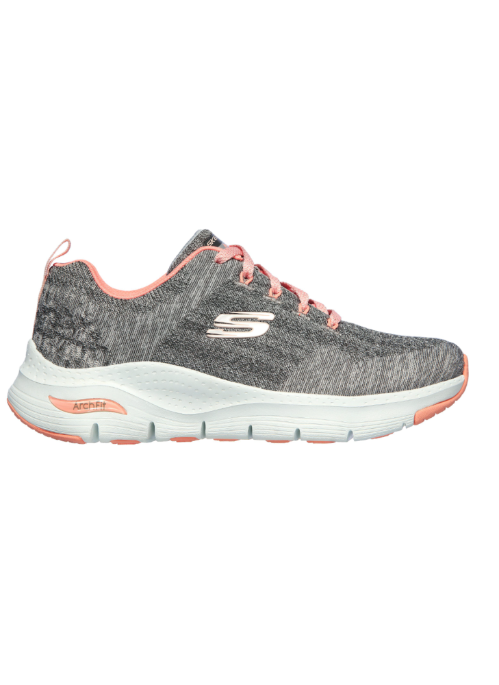 Arch Fit Comfy Wave Sneakers Skechers 149414-GYPK Gray/Pink
