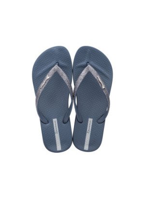 Anatomic Lolita Fem Beach Flip Flops Ipanema 83140.AF726 Blue/Glitter/Grey