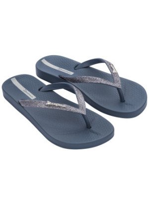 Anatomic Lolita Fem Beach Flip Flops Ipanema 83140.AF726 Blue/Glitter/Grey