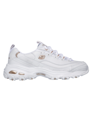 Ténis D Lites Fresh Start Skechers 11931-WTRG White/Rose Gold