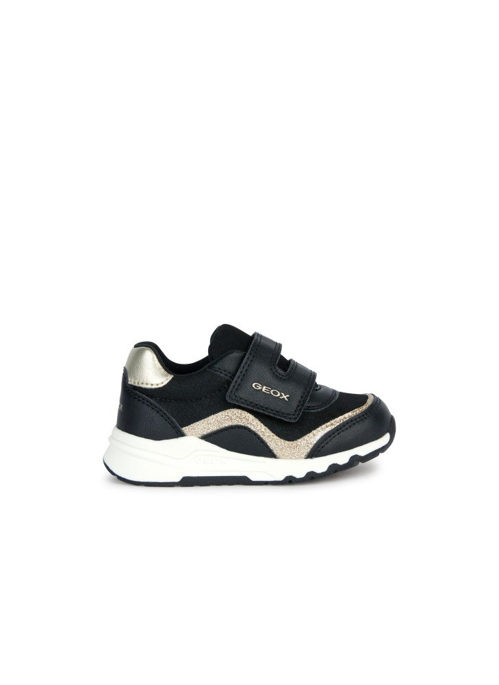 Pyrip Girl Sneakers Geox B364XA-C9258 Black/Lt Gold Pyrip Girl Sneakers Geox B364XA-C9258 Black/Lt Gold