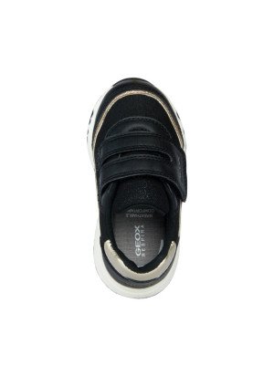 Pyrip Girl Sneakers Geox B364XA-C9258 Black/Lt Gold