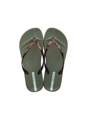 Chinelo De Praia Connect Fem Ipanema 27006.AJ405 Verde/Clear