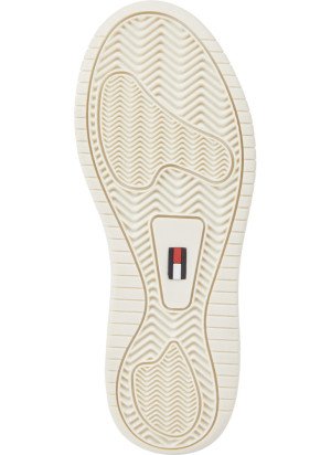 Ténis Tjw Retro Basket Chunky Flatf Mc Tommy Hilfiger EN0EN02370YBI Ivory