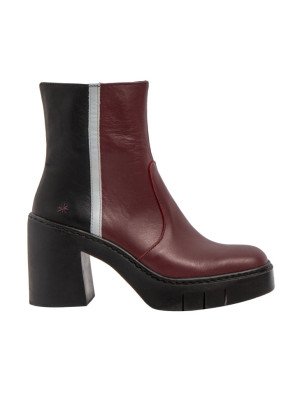 Berna Boot Art 1974 Nappa Burdeos-Celeste