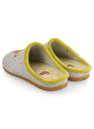HotPotatoes Bedroom Slipper  67070-BUNRATTY Gris
