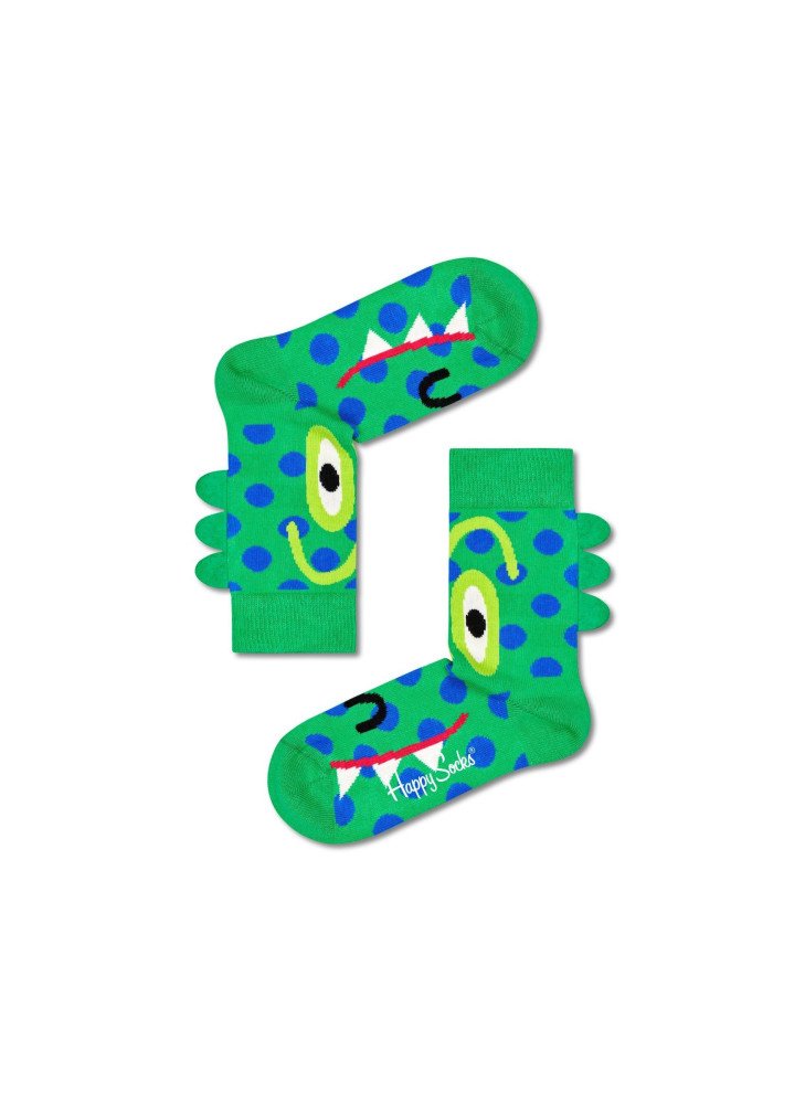 Meias Kids Crocodile Sock Happy Socks KCRO01-7300 Meias Kids Crocodile Sock Happy Socks KCRO01-7300