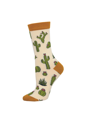Meias King Cactus SockSmith WBN1911-IVR Blanco