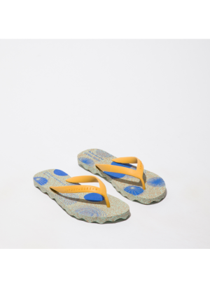Corals Beach Flip Flops As Portuguesas P018115002 Mint/Yellow