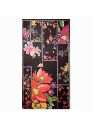 Fou_Flores Patch Handkerchief Desigual 23WAWA22-2000 Black