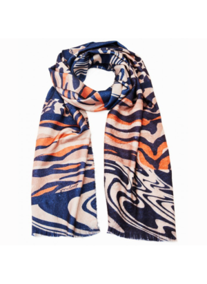 Patch Zebra Handkerchief Desigual 23WAIA36 6007 Beige Safari