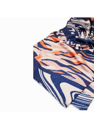 Patch Zebra Handkerchief Desigual 23WAIA36 6007 Beige Safari