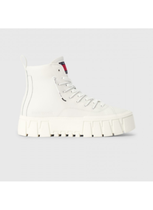 Ténis TJW Vulc Platforma MC WL Tommy Hilfiger EN0EN02394YBL Ecru