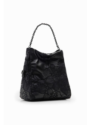 Bolsa Bag Alpha Loverty 3.0 Desigual 24SAXP70-2000 Negro
