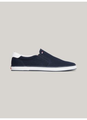 Iconic Slip On Sneaker Espadrilles Tommy Hilfiger FM00597-403 Midnight