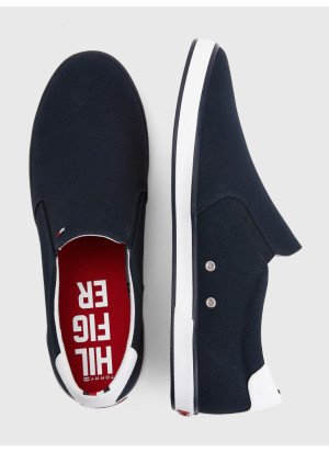 Iconic Slip On Sneaker Espadrilles Tommy Hilfiger FM00597-403 Midnight