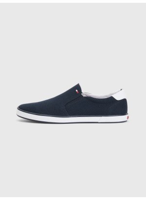 Iconic Slip On Sneaker Espadrilles Tommy Hilfiger FM00597-403 Midnight